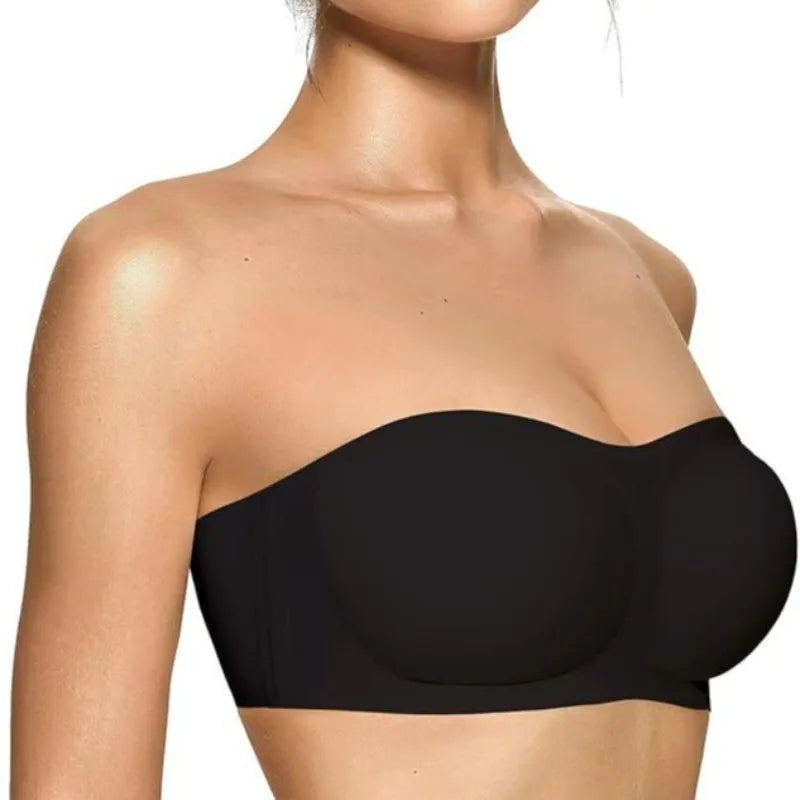 Soutien-gorge Sans Bretelles — Push-Up Confortable & Sécurisé