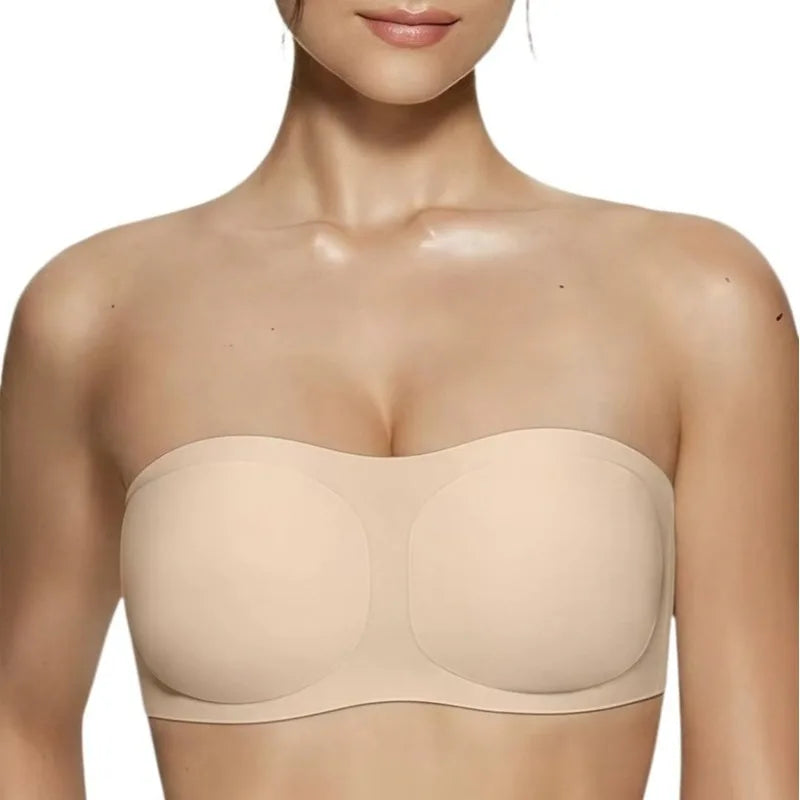 Soutien-gorge Sans Bretelles — Push-Up Confortable & Sécurisé